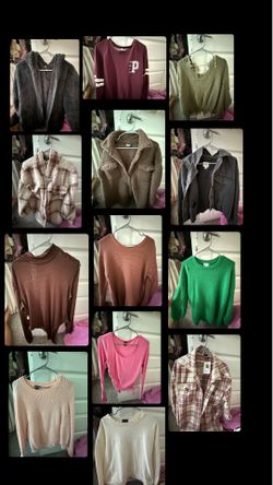 (20) Long sleeves/Jackets Sweaters XL