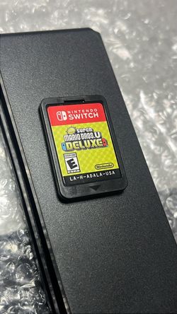 Nintendo Switch console Game: Super Mario Bros. U DELUXE games cartridge