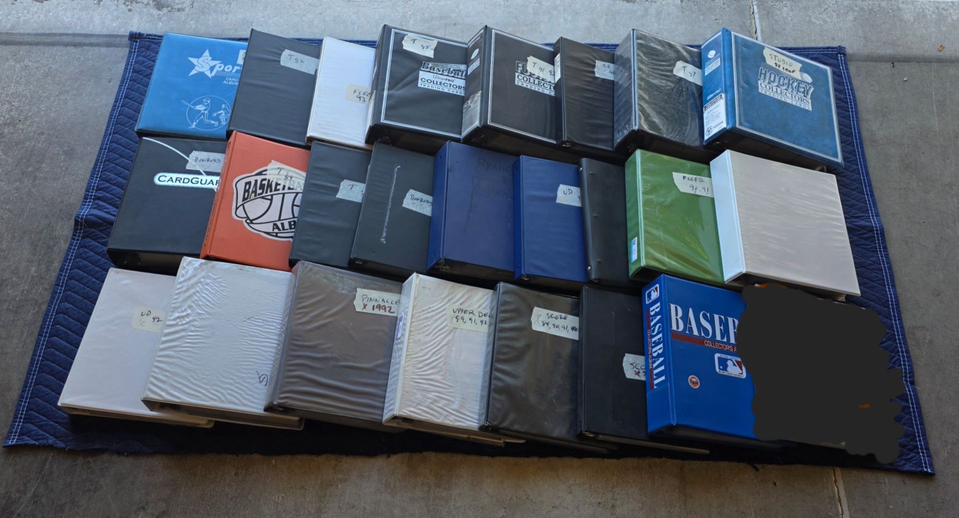 Baseball Cards - must sell!! 24 binder with over 5000 cards