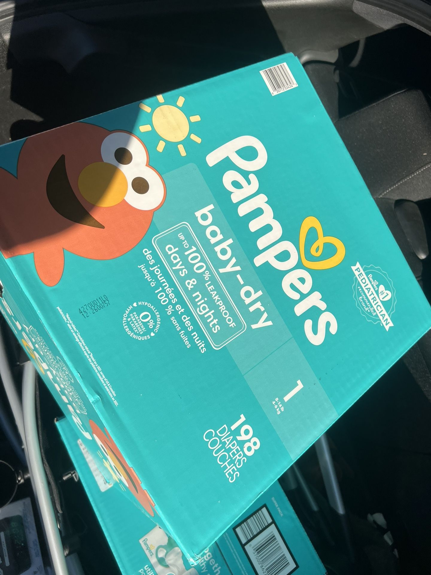 Pampers diapers size 1