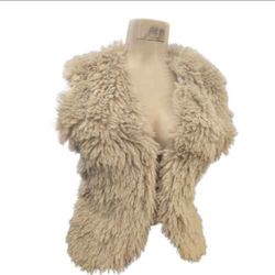 Fur Vest Top