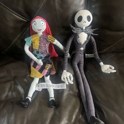 Sally and Jack Plushies