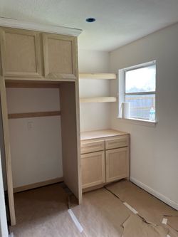 Kitchen cabinets