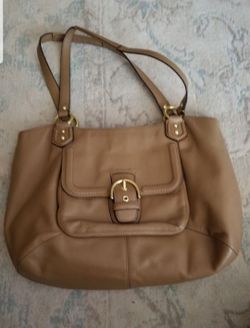 Brown Coach bag