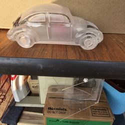 Frosted Glass V. W. Bug Car Paper Weight
