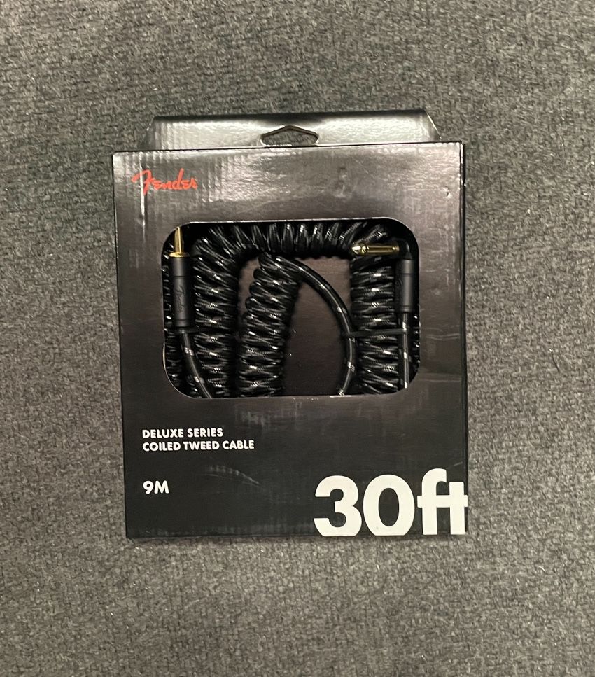 Fender Deluxe Series Coiled Tweed Cable 30’