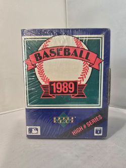 🔥 For Sale: 1989 Upper Deck Baseball High Series Factory Sealed Box Set! 🔥