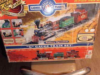 The Gold Rush Train Set