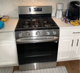 LG Stainless Steel Gas Range with Double Oven