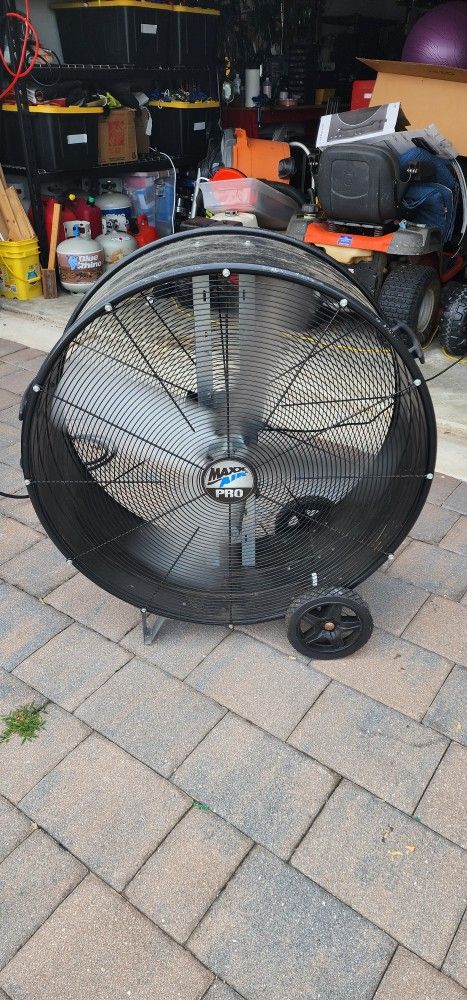 Maxx Air Pro 36" Drum Fan Belt Drive