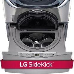 1.0 Cu. Ft. LG Sidekick Pedestal Washer, LG TWINWash Compatible. Model: WD200CV