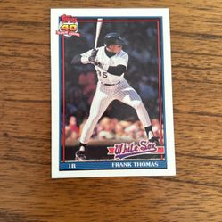 Frank Thomas 1991 Topps