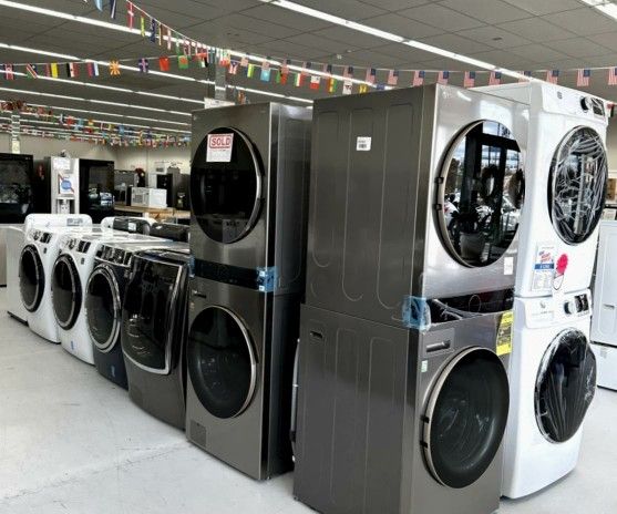 Prices start at $499-Washers Dryers-Up to 50% OFF MSRP-Scratch N Dent