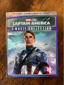 Captain America 3-Movie Collection Blu-ray