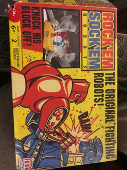 Rock em Sock em Fighting Robots Game