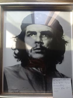 Alberto Korda Che Guevara Cuban Revolution 4 Pictures Signed