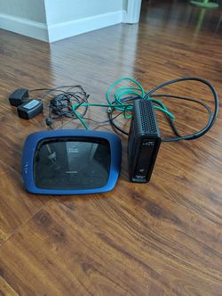 Cisco Linksys E3000 Router & Arris Modem 