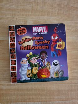 Spiderman's Spooky Halloween Book NEW