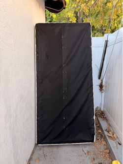 2 free twin mattress box frame