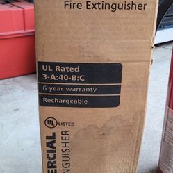 Fire Extinguisher Brand New
