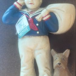 English Cast Iron Sailor Figurine
