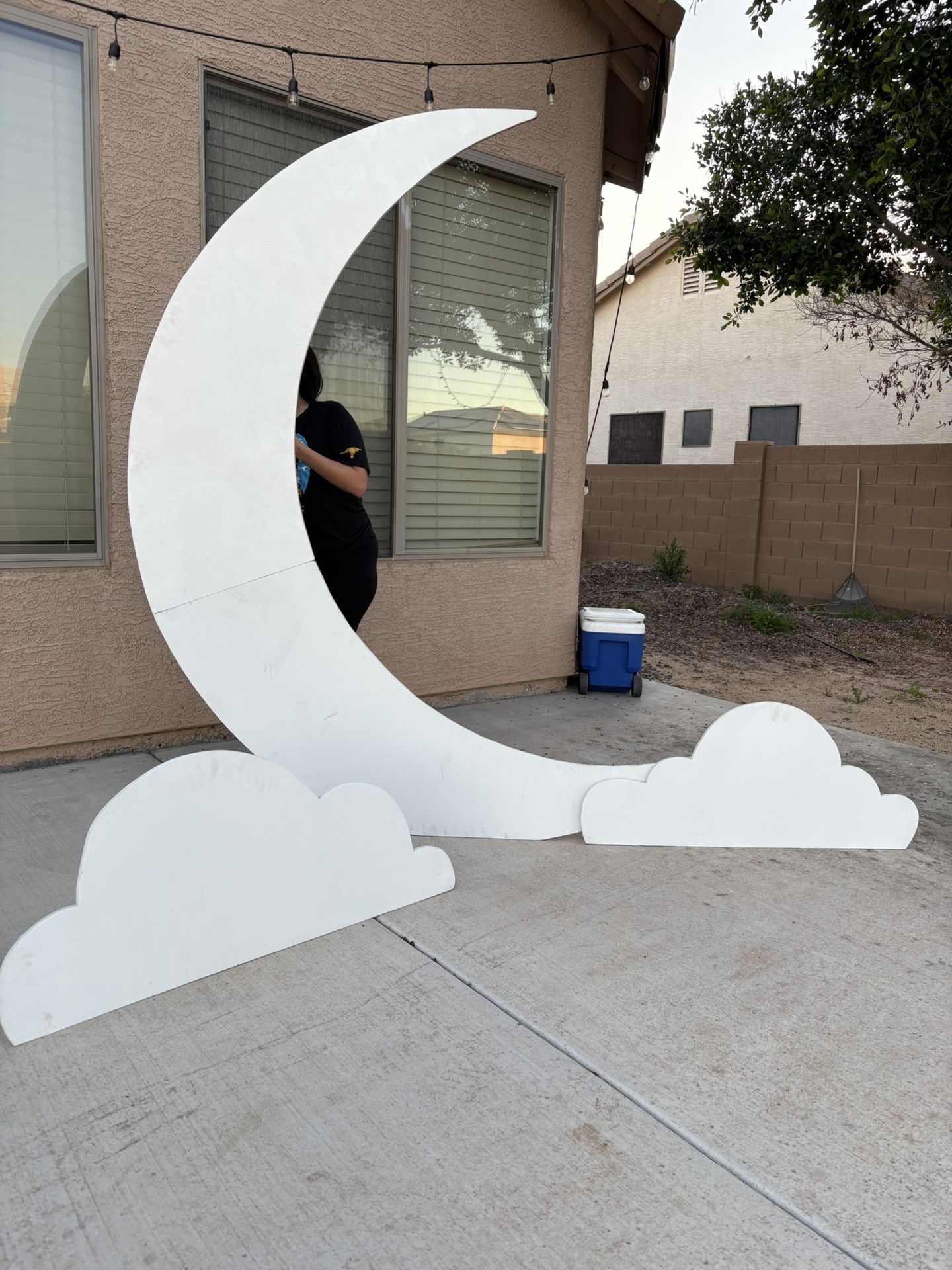 MOON AND CLOUD PROPS