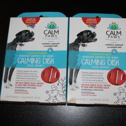 Calm Paws Calming Disk for Dog Collars - 2 Count Pack