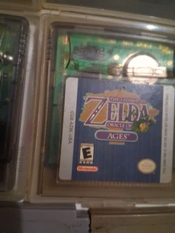 Nintendo Game Boy Bundle - Zelda Oracle of Ages, Wario Land 3, & Kirby!