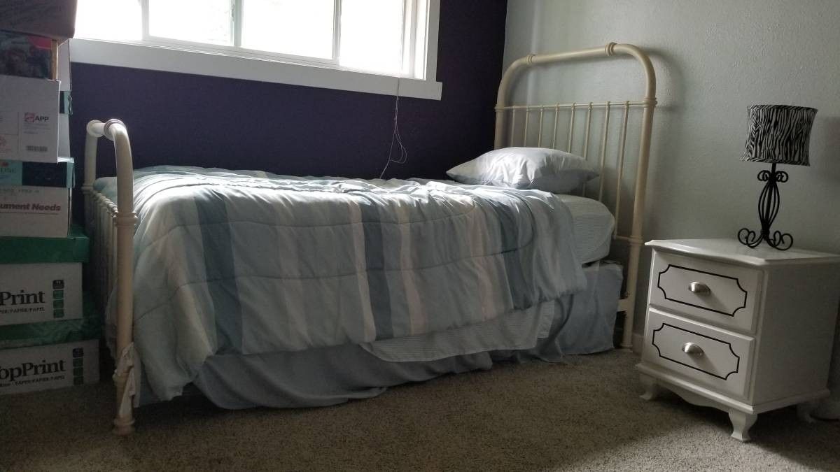 condition: good  Nice Twin Bed Frame for sale
