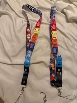 BTS , Seventeen , Wanna One lanyards