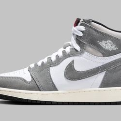 Women's Size 6.5 Air Jordan 1 Retro High OG Washed Black FD1437-051