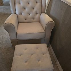 Glider And Ottoman