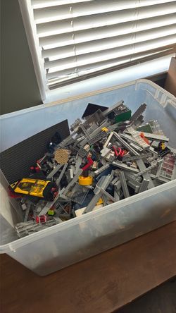 Lego pieces lot.