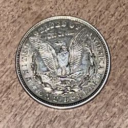1921 P  Morgan Silver Dollar- Not Cleaned  Fine Details