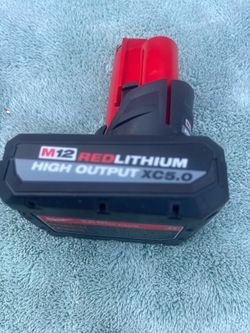 Milwaukee m12 5.0ah battery