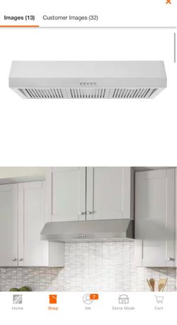 🔥 BRAND NEW VISSANI RANGE HOOD – NEW IN BOX! 🔥  Upgrade your kitchen with this beautiful stainless steel range hood!  ✅ Brand New in Box ✅ 36 in. Wi