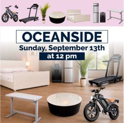 🔥 **4Less Auctions – Oceanside Monthly Auction** 🔥