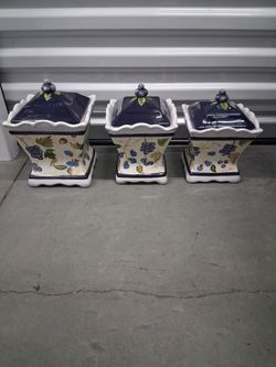 Kitchen Vintage Capriware Canisters