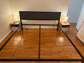 King Metal Bed Frame