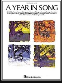 Book A Year in Song : Hal Leonard 1978