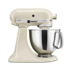 KITCHENAID Artisan Series 5-Quart Tilt-Head Stand Mixer (Model: KSM150PSAC - Color: Almond Cream)