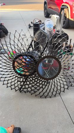 Sunburst Metal Wall Mirror