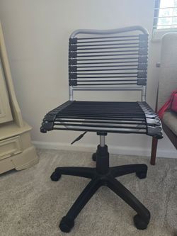 Bungee Cord Office Chair with Wheels