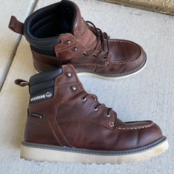 Mens Wolverine Soft Toe Wedge Boots 