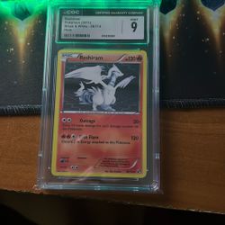 Pokemon Reshiram Holo 2011 Black And White 26/114 CGC 9