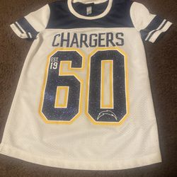 San Diego Chargers 2009 Kids Jersey Girls Size 8/10