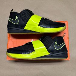 Nike Air Zoom Revis Black Volt Mens sz 14 Football Training Shoes Rare!