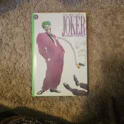 1988 DC Comics The Greatest Joker Stories Ever Told Hard Cover Book