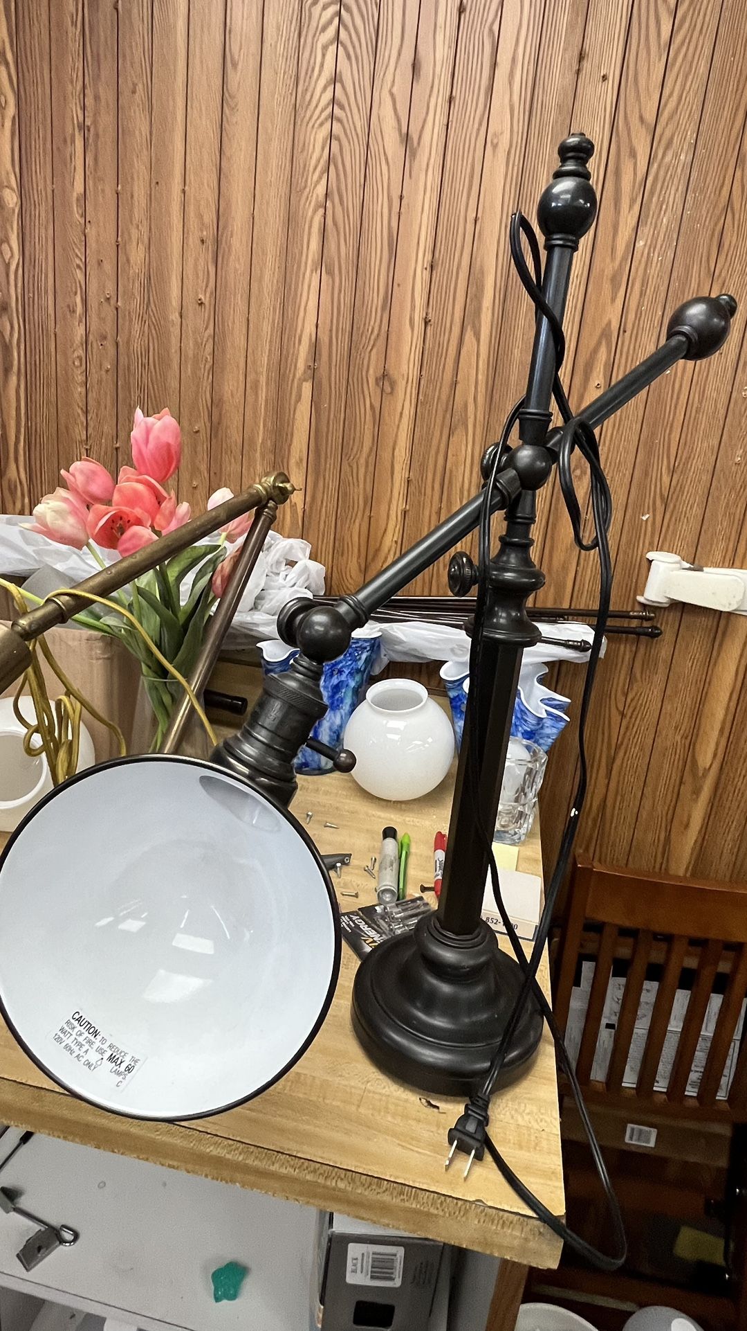 Rare antique style desk lamp