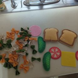 Felt Play Food